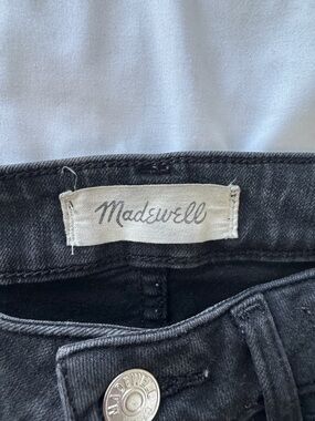 Madewell Women's Skinny Jeans in Washed Black